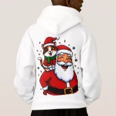 “Merry X’mas” Whimsical Holiday Design (Achterkant)