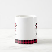 Merry X-Mask Funny Buffalo Pset Santa Koffiemok (Center)