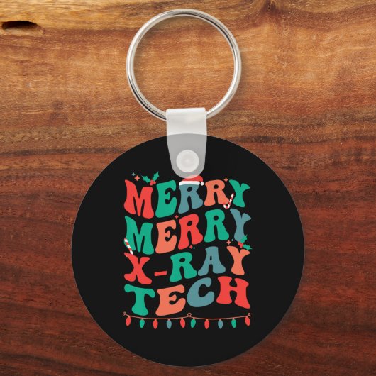 Merry X-ray Tech Sleutelhanger (Voorkant)