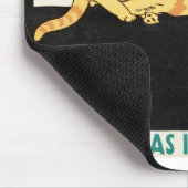 Merry Xmas and Cat van Edward Penfield. Muismat (Hoek)