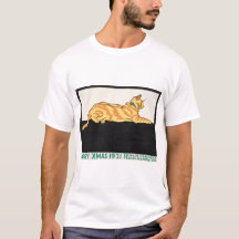 Merry Xmas and Cat van Edward Penfield.