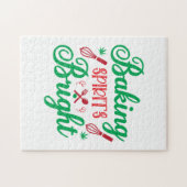 Merry Xmas Baking Spirits Bright Legpuzzel (Horizontaal)