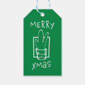 Merry Xmas Cadeaulabel (Voorkant)