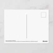 Merry Xmas Christmas Cat Briefkaart (Achterkant)