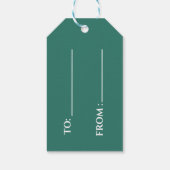 MERRY XMAS COLOR POP CADEAULABEL (Achterkant)