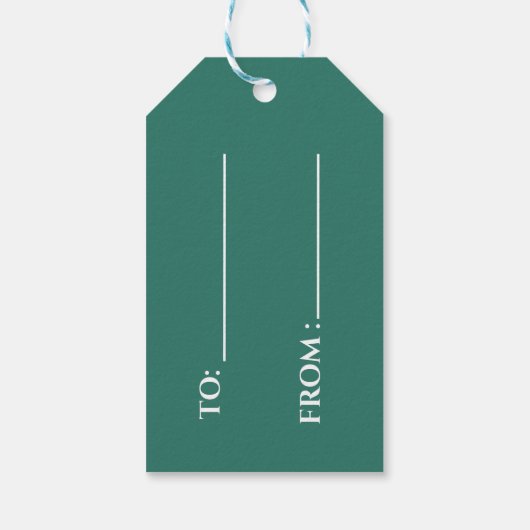 MERRY XMAS COLOR POP CADEAULABEL (Achterkant)