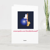 Merry Xmas Dad Feestdagen Kaart (Achterkant)