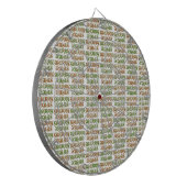 Merry Xmas Dartbord (Voorkant Links)