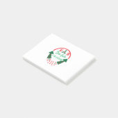 Merry Xmas Dear Santa I Can Explain Post-it® Notes (Schuin)