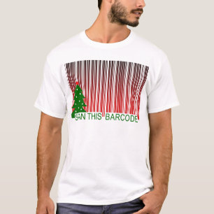 MERRY XMAS: Deze streepjescode scannen T-shirt