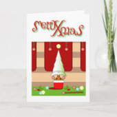 Merry Xmas Feestdagen Kaart (Voorkant)