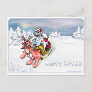 merry xmas, frohe weihnachten postkarte post card feestdagenkaart