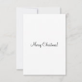 Merry Xmas HABIBI de heer Mrs Egg Card Kaart (Achterkant)