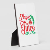 Merry Xmas Happy Jingle Juice Fotoplaat (Zijkant)