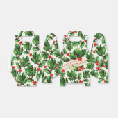 Merry Xmas & Happy New Year Holly Bedankdoosjes (Uitgevouwen)