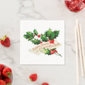 Merry Xmas & Happy New Year Holly Servet (Insitu)