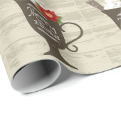 Merry Xmas Holiday Ice Cream Cadeaupapier (Rol Hoek)