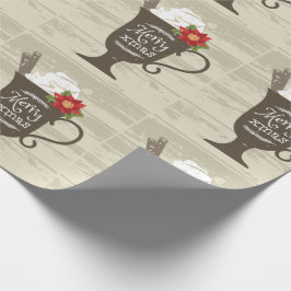 Merry Xmas Holiday Ice Cream Cadeaupapier