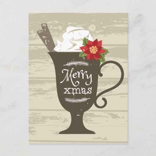 Merry Xmas Holiday Ice Cream Feestdagenkaart (Voorkant)