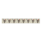 Merry Xmas Holiday Ice Cream Grosgrain Lint (Voorkant)