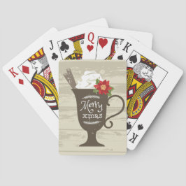 Merry Xmas Holiday Ice Cream Speelkaarten