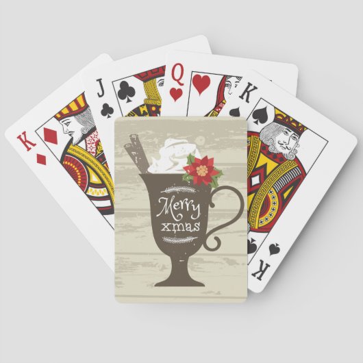 Merry Xmas Holiday Ice Cream Speelkaarten (Achterkant)