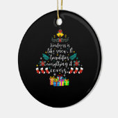 Merry Xmas is een soort sneeuw Keramisch Ornament (Links)