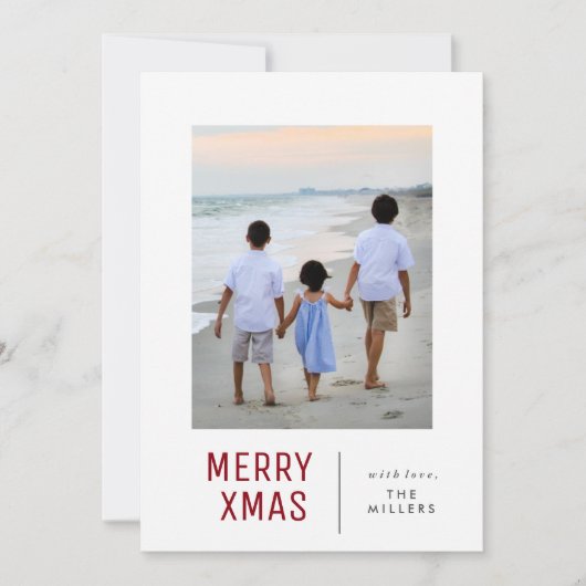 Merry Xmas Kaarten | CHRISTMAS (Voorkant)