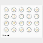 Merry Xmas Ronde Sticker (Vel)