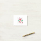 Merry Xmas Santa Baby Post-it® Notes (Op bureau)
