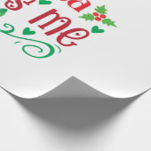 Merry Xmas Santa Hates me Cadeaupapier (Hoek)
