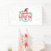 Merry Xmas Santa Hates me Spandoek (Insitu)