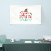 Merry Xmas Santa Hates me Spandoek (Beurs)