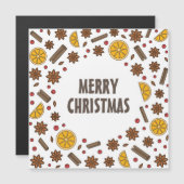 Merry Xmas specices cinnamon star anise (Voorkant / Achterkant)
