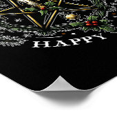 Merry Yule & Happy Solstice Poster (Hoek)