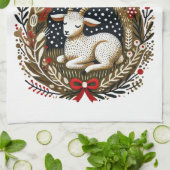 Merry Yule Goat Theedoek (Gevouwen)