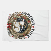 Merry Yule Goat Theedoek (Horizontaal)