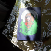 Merry Yule Goddess Art Pagan en Wiccan Yule Kaart
