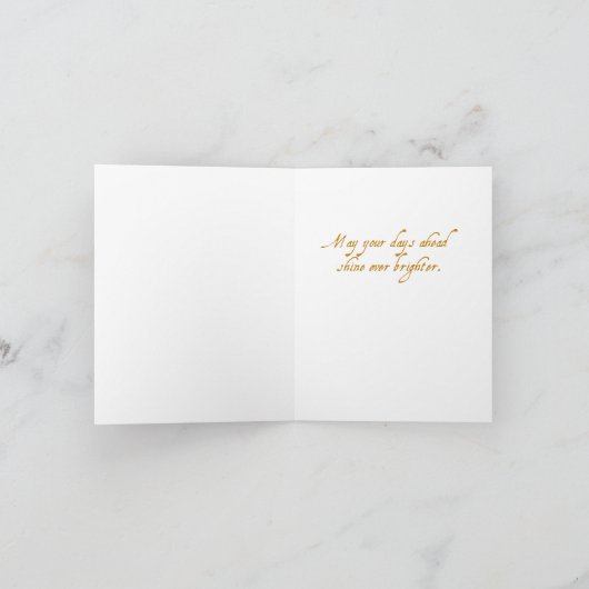 Merry Yule Holiday Kaart (Binnen)