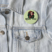 Merry Yule Ronde Button 5,7 Cm (In situ)