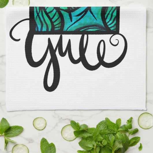 Merry Yule Theedoek (Gevouwen)