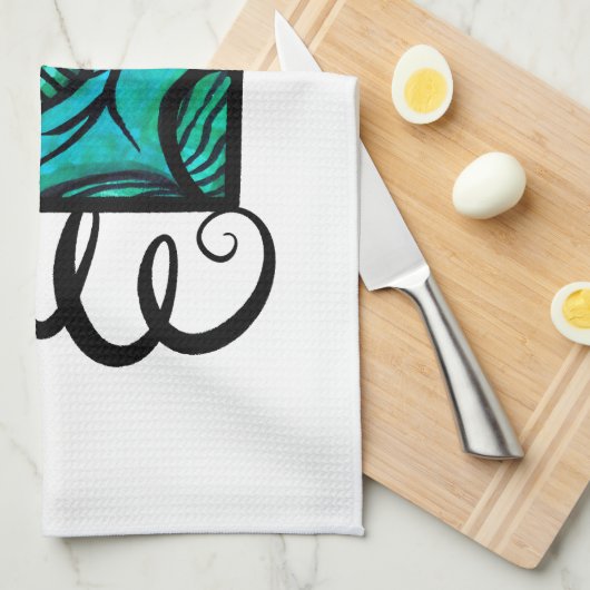 Merry Yule Theedoek (Quarter Fold)