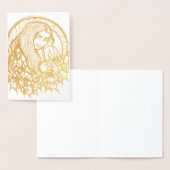 Merry Yule Witch Folie Kaarten (Display)