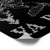 Merry Yule Ya Pagan Odin On Sleipnir Viking Christ Poster (Hoek)