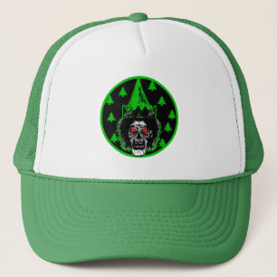 Merry Zombie Kerstmis Trucker Pet