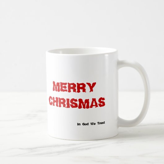 MerryChrismas1 Koffiemok (Rechts)