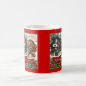 MerryChrsmsPuppies-ClassicWhiteMug 11oz Koffiemok (Center)