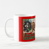 MerryChrsmsPuppies-ClassicWhiteMug 11oz Koffiemok (Links)