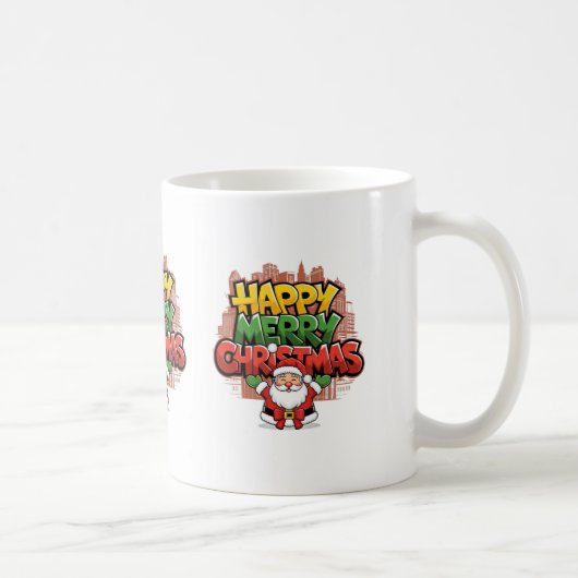 MerryKerstmis Koffiemok (Rechts)