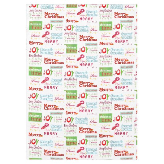 MerryKersttafellade, Seizoenen, White Tafelkleed (Voorkant)